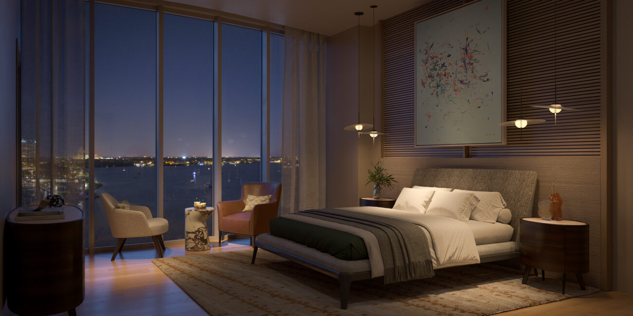 Amara Unit 1 Master Bedroom